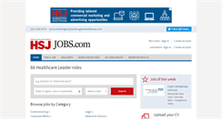 Desktop Screenshot of hsjjobs.com